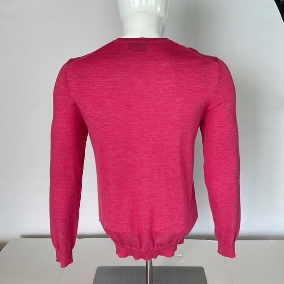 Hugo Boss Slim Fit Pink Sweater Size Large - Picture 11 of 14